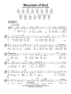 Mountain of God von Mac Powell (Download) 