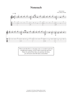 Nonesuch von Anonymous (Download) 