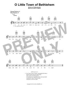 O Little Town Of Bethlehem von Lewis H. Redner (Download) 
