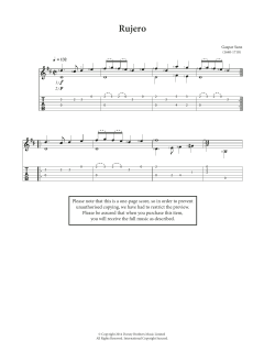 Rujero von Gaspar Sanz (Download) 
