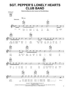 Sgt. Pepper's Lonely Hearts Club Band von The Beatles (Download) 