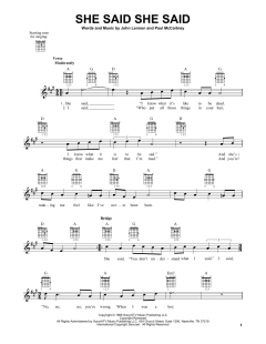 She Said She Said von The Beatles (Download) 