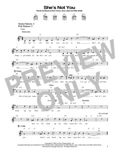 She's Not You von Elvis Presley (Download) 