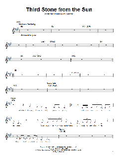 Third Stone From The Sun von Jimi Hendrix (Download) 