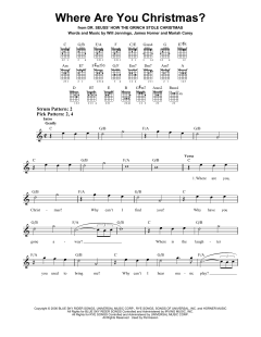 Where Are You Christmas? von Faith Hill (Download) 