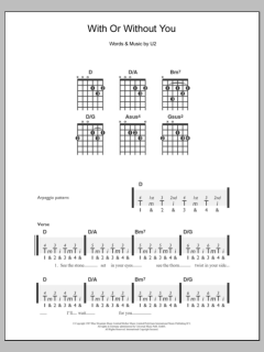 With Or Without You von U2 (Download) 