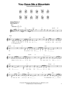 You Gave Me A Mountain von Elvis Presley (Download) 