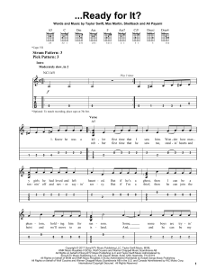 ...Ready For It? von Taylor Swift (Download) 