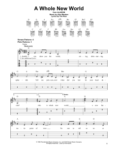A Whole New World von Tim Rice (Download) 