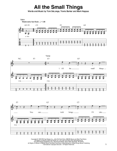 All The Small Things von Blink 182 (Download) 