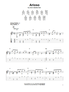 Arioso von Johann Sebastian Bach (Download) 