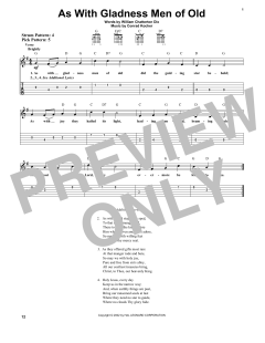 As With Gladness Men Of Old von Conrad Kocher (Download) 