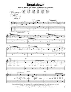 Breakdown von Jack Johnson (Download) 