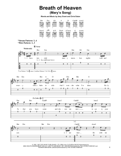 Breath Of Heaven von Amy Grant (Download) 