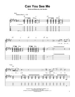 Can You See Me von Jimi Hendrix (Download) 