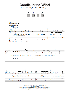 Candle In The Wind von Elton John (Download) 