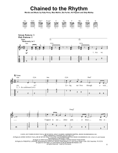 Chained To The Rhythm von Katy Perry (Download) 