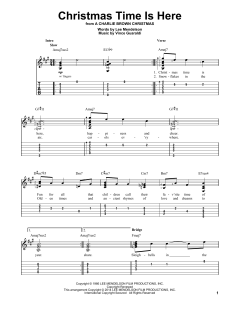 Christmas Time Is Here von Lee Mendelson (Download) 