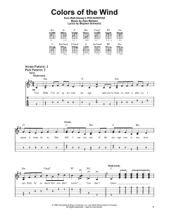 Colors Of The Wind von Vanessa Williams (Download) 