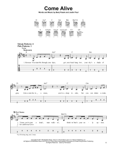 Come Alive von Benj Pasek (Download) 