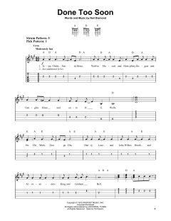 Done Too Soon von Neil Diamond (Download) 