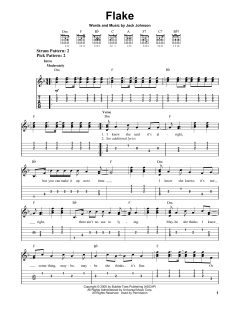 Flake von Jack Johnson (Download) 