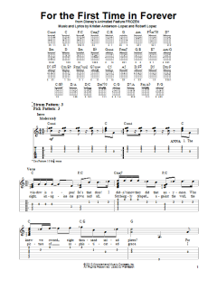 For The First Time In Forever von Robert Lopez (Download) 