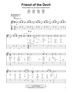 Friend Of The Devil von Grateful Dead (Download) 