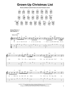 Grown-Up Christmas List von Amy Grant (Download) 