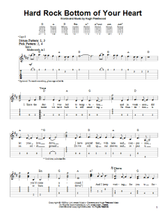 Hard Rock Bottom Of Your Heart von Randy Travis (Download) 