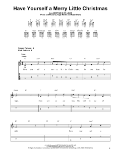 Have Yourself A Merry Little Christmas von Hugh Martin (Download) 