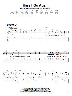 Here I Go Again von Whitesnake (Download) 