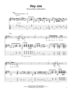 Hey Joe von Jimi Hendrix (Download) 