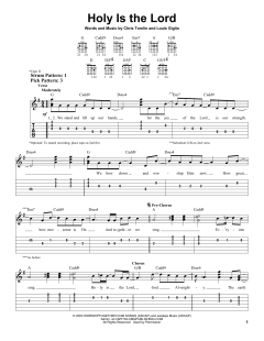 Holy Is The Lord von Chris Tomlin (Download) 