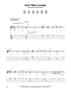 Isn't She Lovely von Stevie Wonder (Download) 