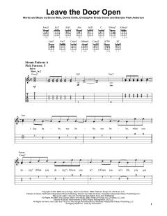 Leave The Door Open von Bruno Mars (Download) 