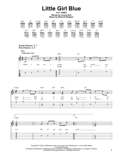 Little Girl Blue von Richard Rodgers (Download) 