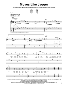 Moves Like Jagger von Maroon 5 (Download) 