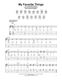 My Favorite Things von Richard Rodgers (Download) 