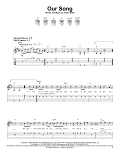 Our Song von Taylor Swift (Download) 