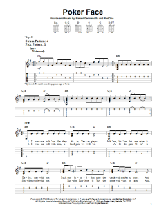 Poker Face von Lady Gaga (Download) 