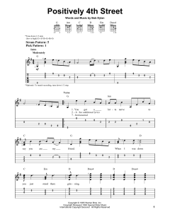 Positively 4th Street von Bob Dylan (Download) 