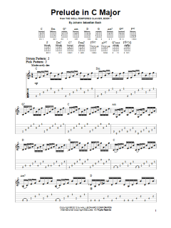 Prelude In C Major von Johann Sebastian Bach (Download) 