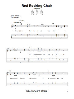 Red Rocking Chair von Traditional (Download) 