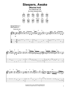 Sleepers, Awake von Johann Sebastian Bach (Download) 