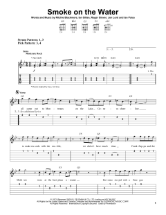 Smoke On The Water von Deep Purple (Download) 