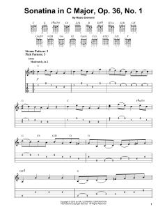 Sonatina In C Major, Op. 36, No. 1 (Download) 