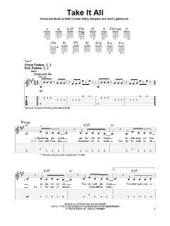 Take It All von Marty Sampson (Download) 