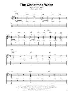 The Christmas Waltz von Jule Styne (Download) 