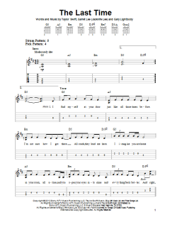 The Last Time von Taylor Swift (Download) 